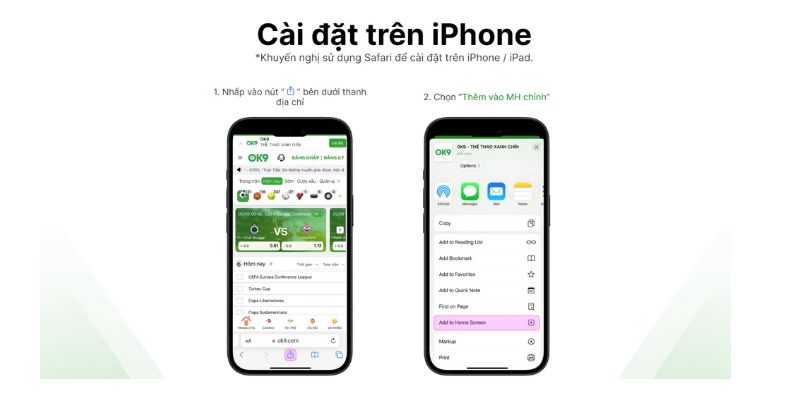 tải app ok9 trên ios